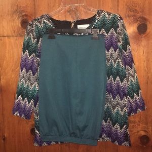 Alfred Dunner outfit size large and size 14